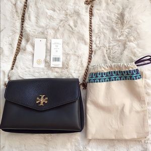 Brand New Tory Burch Kira Black Crossbody